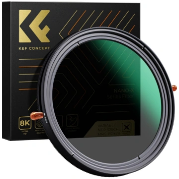 K&F Concept 77mm Nano-X Variable Fader ND2-ND32 ND