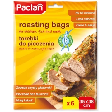 BAKING BAGS 0 35X038M 6PCS WITH CLIPS BO 136982 (5