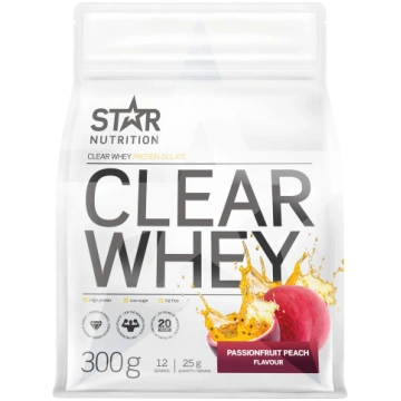 Star Nutrition Clear Whey Passionfruit Peach prote