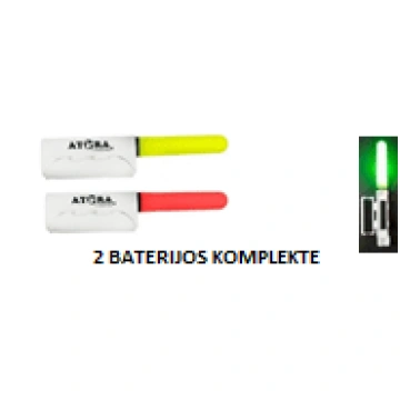 Spīgulis Atora 55mm LED002 (sarkans)