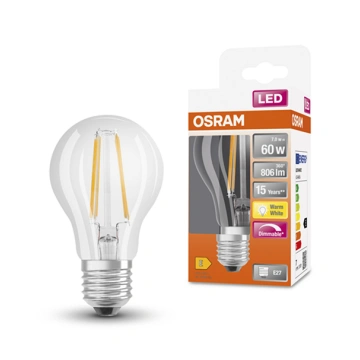 Osram LED SUPERSTAR Classic A 60 FIL 7W/827 E27 fi