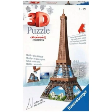 Ravensburger Puzzle 3D Mini budynki Wieza Eiffla 1
