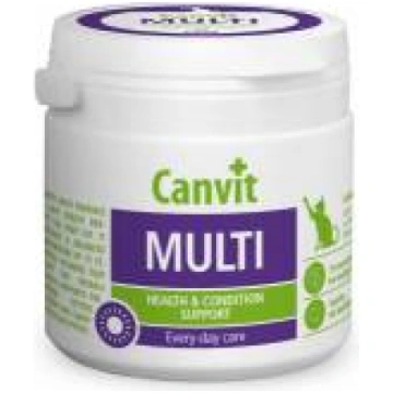 Canvit Multi N100 vitamīnu tabletes kaķiem, 100 g