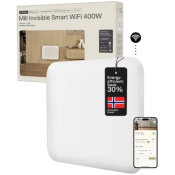 Mill Invisible Smart WiFi Heater | PA400WIFI4 | Pa