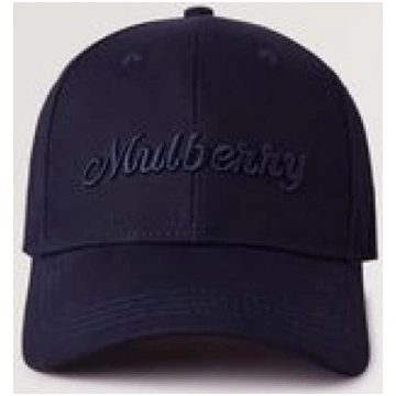 Mulberry | Logo Embroidered Baseball Cap