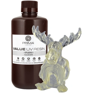 PrimaCreator Value Flex UV Resin - 1000ml - Clear 