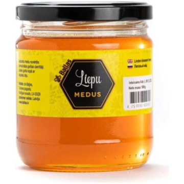 Baļlas z/s, liepu ziedu medus, 500g