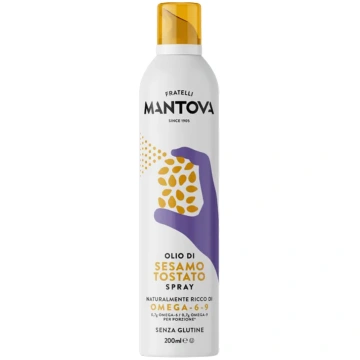 MANTOVA Izsmidzināma grauzdēta sezama eļļa, 200ml