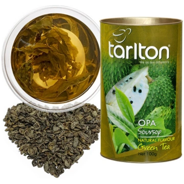 Ceilonas Zaļā beramā lielo lapu tēja (OPA) SOURSOP