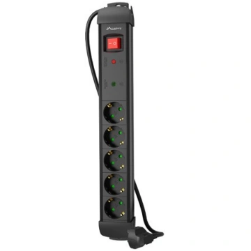 LANBERG Surge protector SP1 3m 5x ( SP1 05F 0300 B