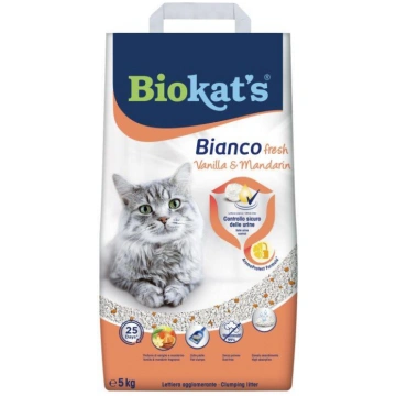 Biokats Fresh Vanilla/Mandarin kaķu tualetes smilt
