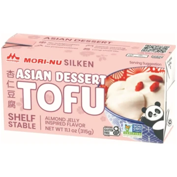 Āzijas deserts tofu - mandeļu želejas iedvesmota g