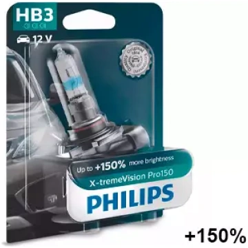 Halogēna spuldze PHILIPS X-tremeVision Pro150 HB3 