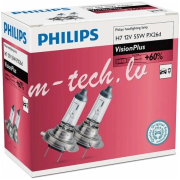 PH 12972VPC2 - Philips H7 VisionPlus 12V55W PX26d 