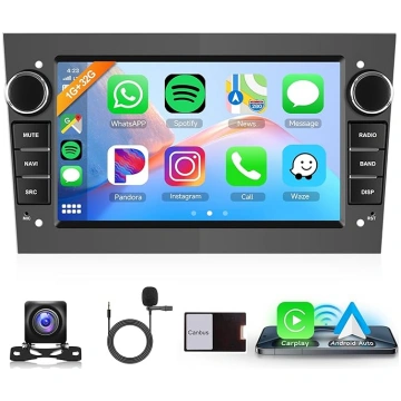 Bezvadu Carplay Android 13 Auto radio 2 DIN Opel A