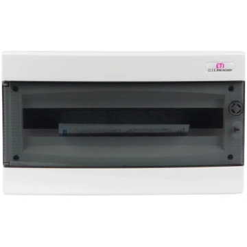 Modular switchgear 1x18 flush-mounted /transparent