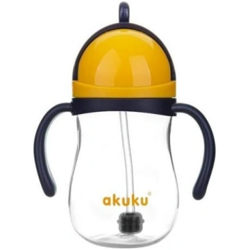 Bērnu ūdens pudele Akuku, A0165, zili dzeltens