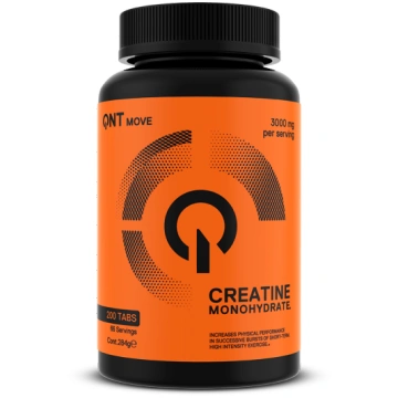 QNT CREATINE MONOHYDRATE, 200 tabl