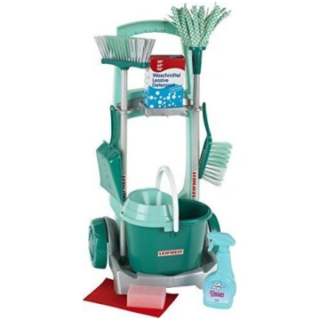 Theo Klein Leifheit cleaning trolley with accessor