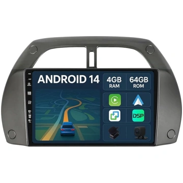 [4G + 64G] IPS 9 collu Android 14 auto radio Toyot