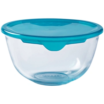 Bļoda Pyrex Cook & Store, 14 cm, caurspīdīga krās.