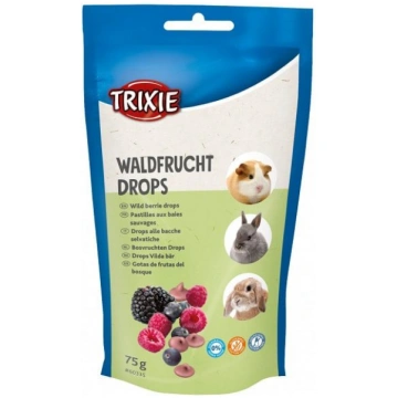 Trixie Papildbarība grauzējiem : Wild berry drops,
