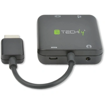 Techly Extractor separator toru audio z HDMI, Jack