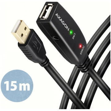 Axagon ADR-215 USB 2.0 A-M -> A-F active extension