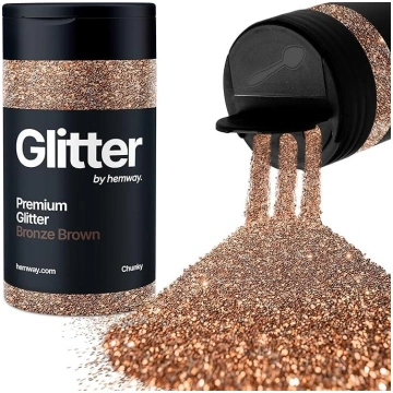 Glitter Shaker Bronzas brūna sejas nagu mākslas ka