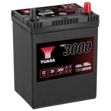 Startera akumulatoru baterija YUASA YBX3009