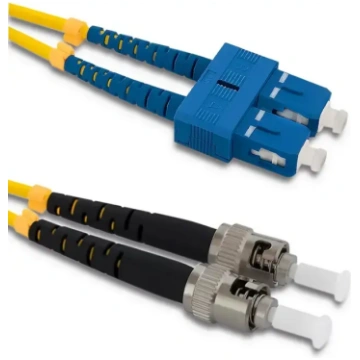 Qoltec Patchcord fiber optic SC/UPC - ST/UPC | Sin