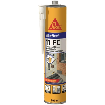 Hermētiķis Sika Sikaflex 11FC PU, balts, 300ml