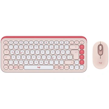 Logitech POP ICON COMBO Rose DE (920-013108) 50992