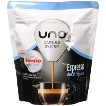 96 Capsule Uno Espresso Kimbo Miscela Decaffeinata