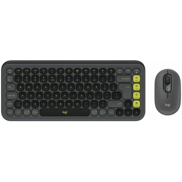 KEYBOARD +MOUSE COMBO POP ICON/GR/GREEN 920-013140