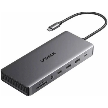 Dokstacija UGREEN Revodok Pro 313 USB-C 15978 ar 4