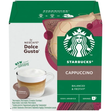 Nescafe Dolce Gusto Starbucks Cappuccino, 6 porcij