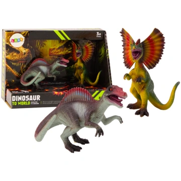Dinosaur figures Spinosaurus Dilophosaurus Set 2 p