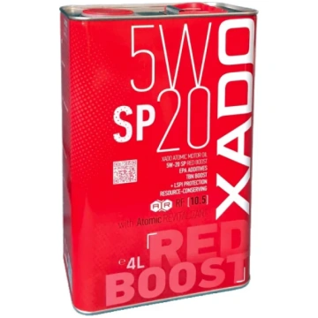 RED BOOST 5W-20 SP RED BOOST XADO OIL 4L