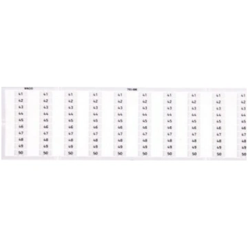 Wago Oznaczniki WMB 10x 41-50 793-606 793-606 (401