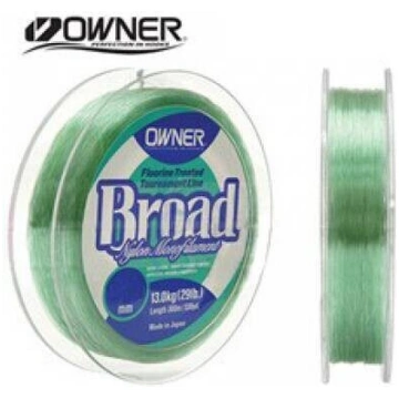OWNER BROAD NYLON MONOFILAMENT 25 m, 0.12mm, 1.5kg