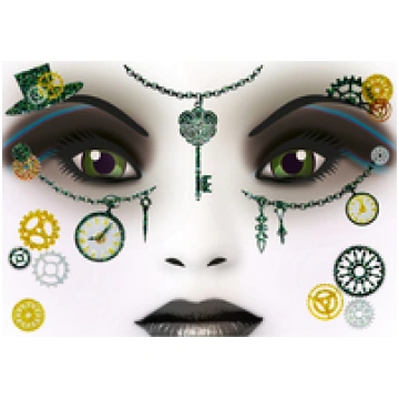 HERMA Face Art Sticker Steampunk Amelia ( 15438 )