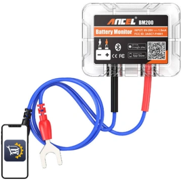 Bluetooth Battery Tester Ancel BM200 6-20V DC BM20