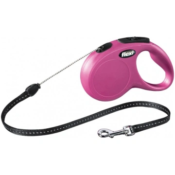 Flexi New CLASSIC 5 m Pink Dog Retractable lead
