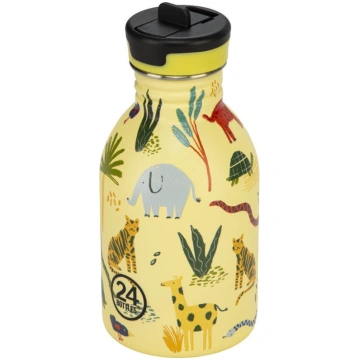 24Bottles Kids Bottle Jungle Friends, 250 ml