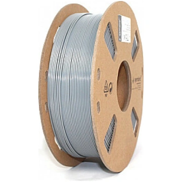 3D printera kvēldiegs PETG/1.75mm/1kg/pelēks GEMBI