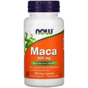 NOW Maca 500mg 100 caps NOW Foods