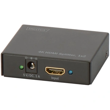 DIGITUS DS-46304 - video/audio splitter - 2 ports 