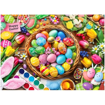 Puzzle Easter Table Eurographics