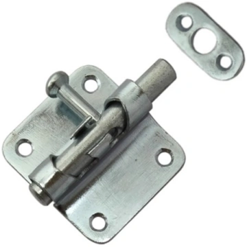 Durvju aizbīdnis GB-1011 40A, cinka krās., 4 cm x 